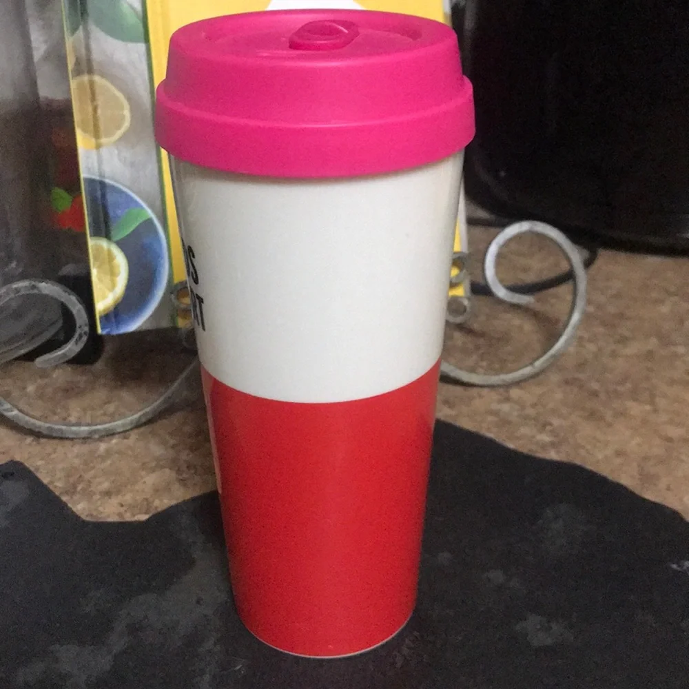 Kate Spade Cold Hands Warm Hearts Thermal Mug